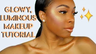 FULL FACE OF MAKEUP USING ONE BRAND FT. JAY MANUEL BEAUTY | GLOWY, LUMINOUS MAKEUP