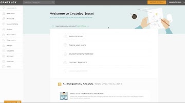 How to Set Up Your Cratejoy Store