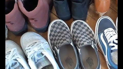 VLOG - Je trie enfin mes chaussures