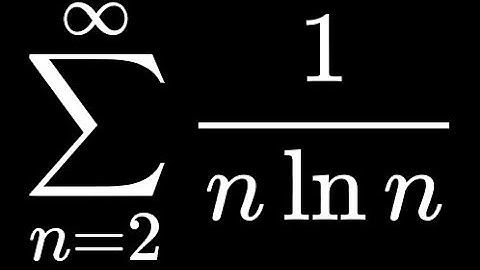 Convergence or Divergence: The Integral Test
