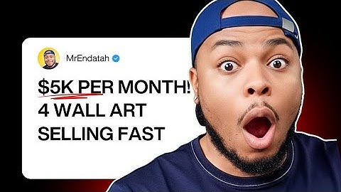 New Etsy Seller! A Simple 6-Minute AI Design Workflow for Etsy Print-on-Demand