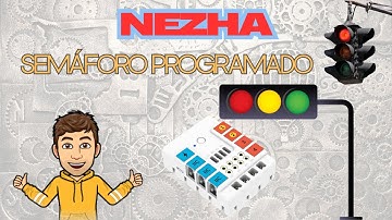 Semáforo inteligente (sensor de distancia ultrasónico) mediante micro:bit y complemento Nezha