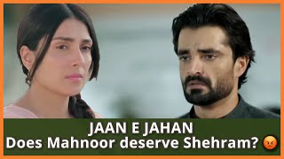 Does Mahnoor deserve Shehram? | Jaan e Jahan episode 31 32 | ARY | Hamza Ali Abbasi | Ayeza Khan