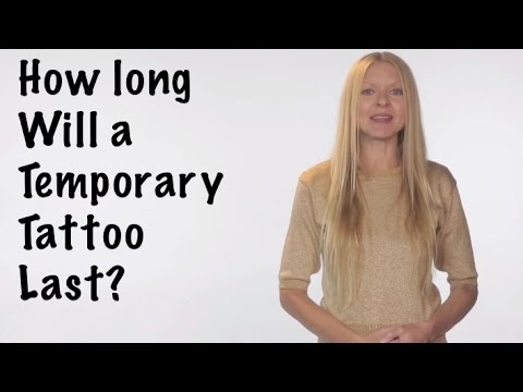 Video: How Long Does A Drawn Tattoo Last?