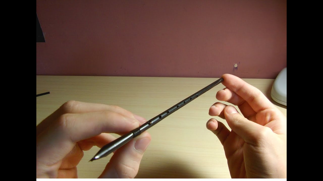 Como Hacer Una Flauta Travesera Casera