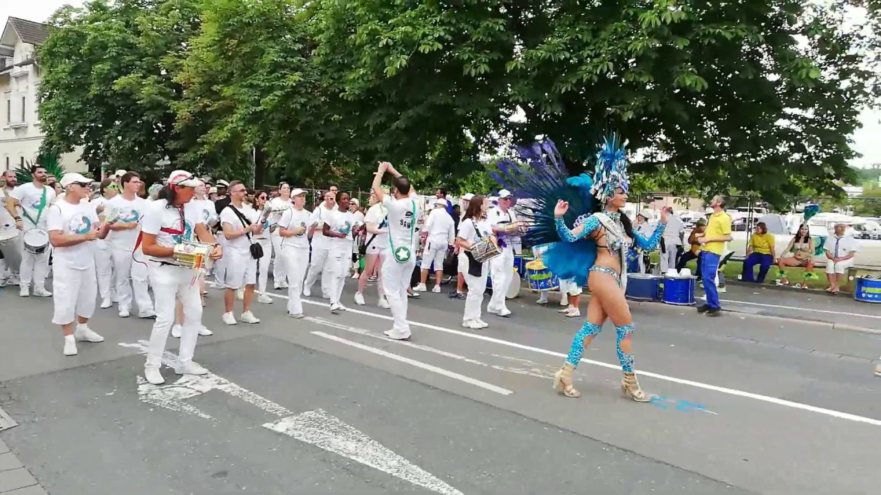 Coburg 2019 - final samba parade Samba School of London 14th July