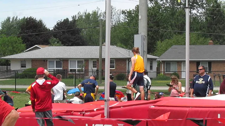Kaj Althaus All-State Winning Vault