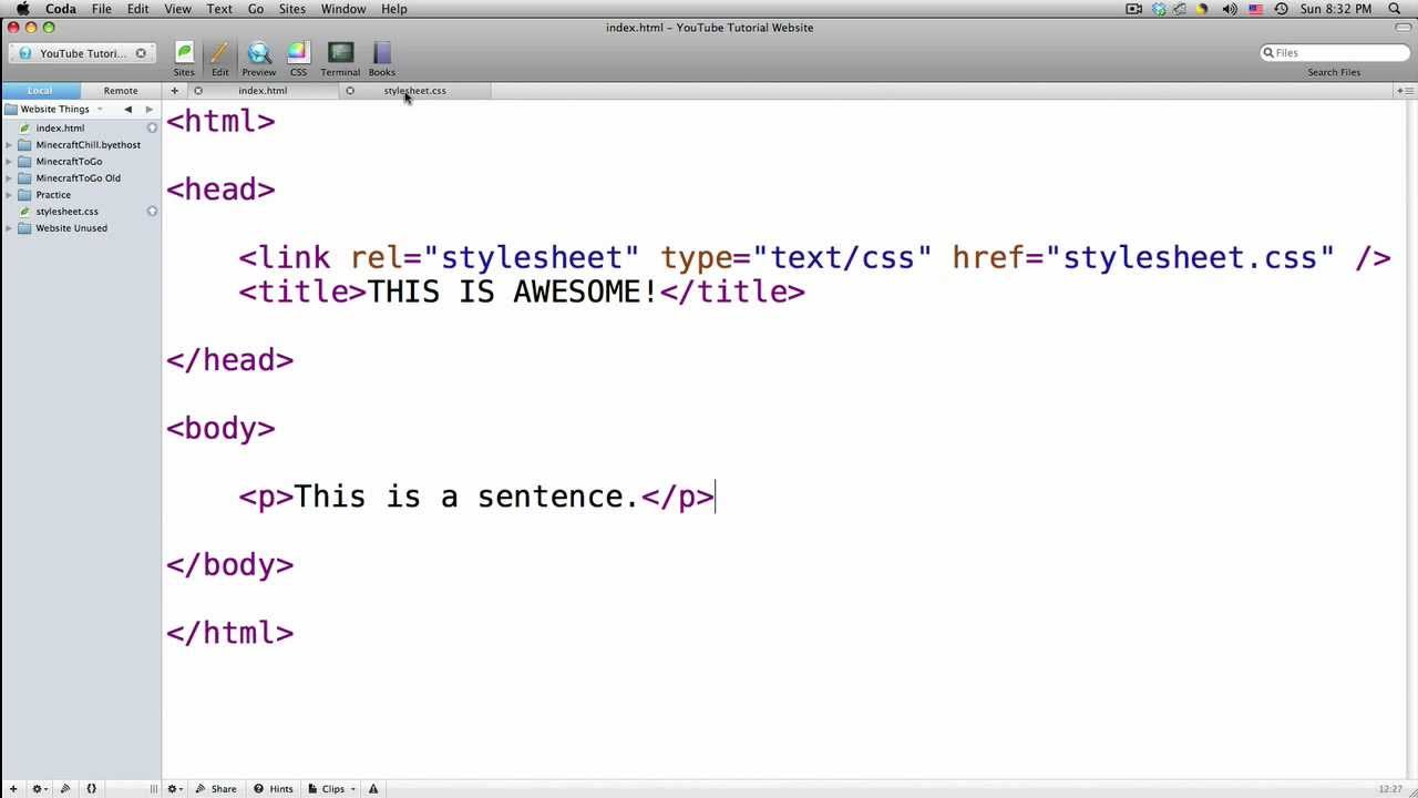 How to Make a Website | HTML | Ep. 2 - CSS - YouTube