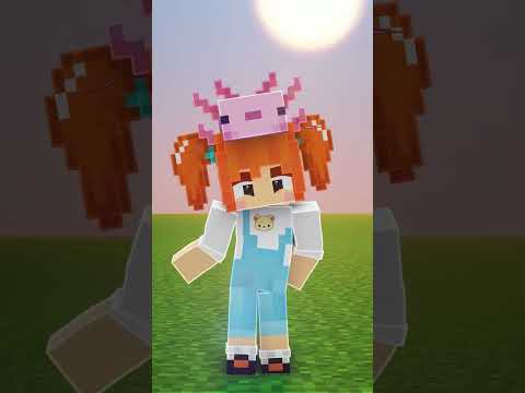 Mine VS Green Flower Challenge - Minecraft #shorts