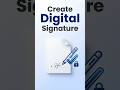 How To Create Digital Signature | How To Make Digital Signature | How To Create E Signature
