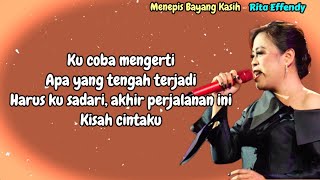 Download Lagu Rita Effendy - Menepis Bayang Kasih - (Lirik) MP3 Download Lagu Rita Effendy - Menepis Bayang Kasih - (Lirik) MP3