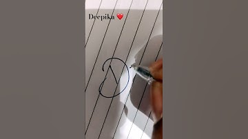 Deepika name signature request done ☑️ #shorts