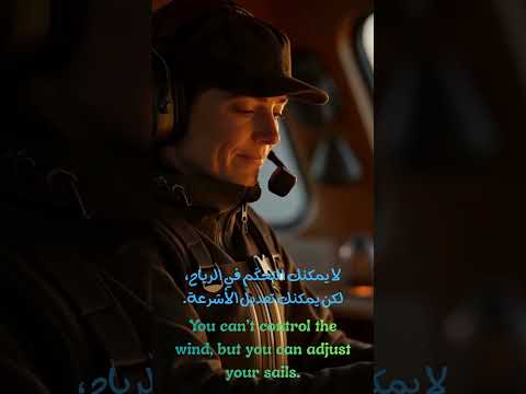    غي ر أشرعتك ولا تتوقف