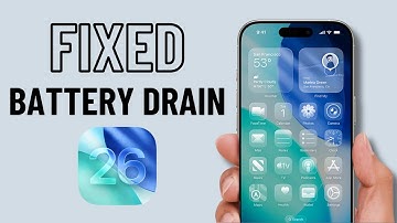 Fix iPhone 16/Pro/Max Battery Draining Fast (After iOS 26 Update)