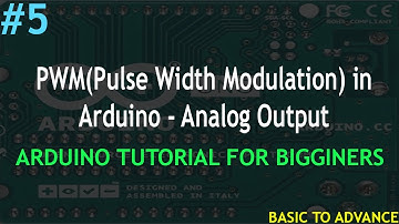 PWM (Pulse Width Modulation) in Arduino - Analog Output | Arduino Series - Tutorial 05