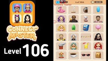 Connect Master Match Puzzle level 106 Guide Walkthrough Solution
