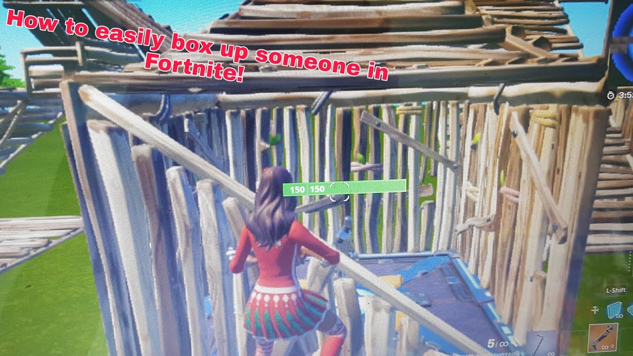 How to full box someone in fortnite easily! YouTube