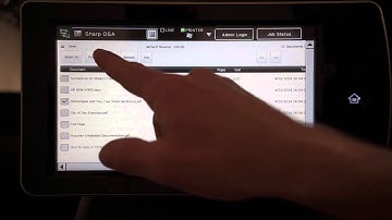 Pcounter for Sharp OSA - Print Release Workflow