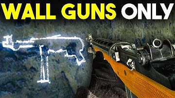 Wall Guns Only, BO1 Zombies