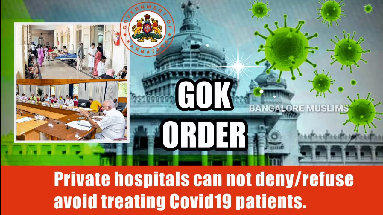 Private Hospitals Can Not Deny/Refuse Avoid Treating Covid19 Patients