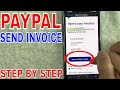 ✅ How To Send Invoice On PayPal App 🔴