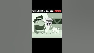 SHINCHAN AURA +999 #shorts #trending #viral #sigma #shinchan #anime #edit