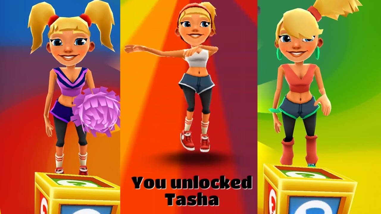 Subway Surfers Zurich 2020 (Tasha Gym Outfit Gameplay) 