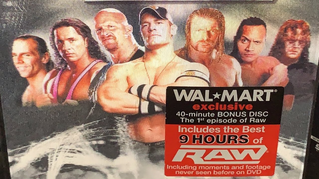 Walmart Exclusive WWE Raw 15th Anniversary DVD Review - YouTube
