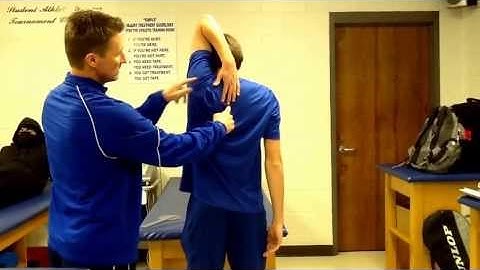 Shoulder AROM - Internal & External Rotation - Apley