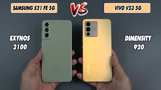 Samsung Galaxy S21 FE 5G vs Vivo V23 5G | SpeedTest and Camera comparison