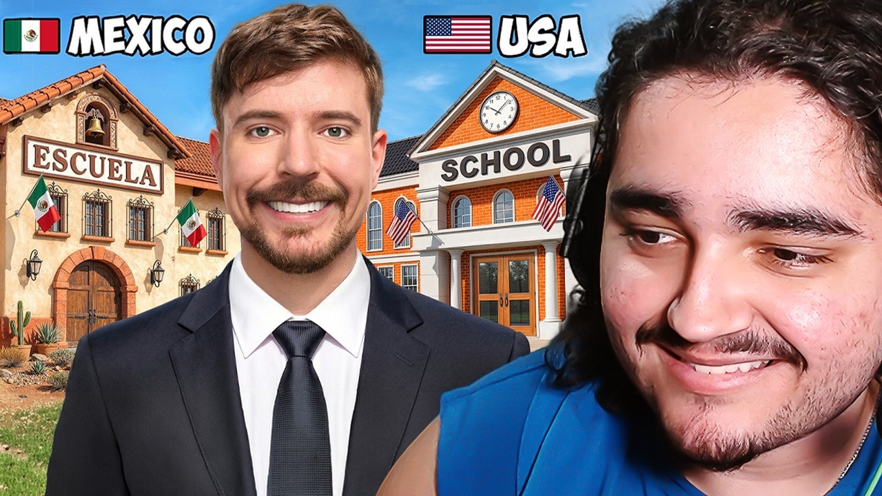 Plain Leo Reacts to MrBeast Building 10 Schools Around The World