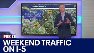 I-5 construction to affect weekend traffic in western WA | FOX 13 Seattle