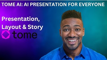 TOME AI: Presentation,  Layout & Story || AI PRESENTATION 2025