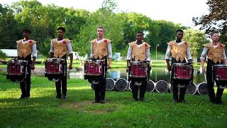 Phantom Regiment Drumline Allentown Lot DCI 2019 (60 FPS/Quality Audio)