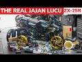 THE REAL JAJAN LUCU! | MODIFIKASI KAWASAKI ZX-25R