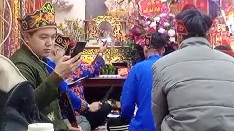 Lễ lẩu then tăng chức then Tỷ, ngày thứ nhất trích đoạn dọn đường mở lối, lễ 10/2/2024 ÂL