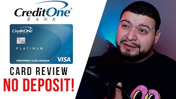 CreditOne Bank Platinum Visa For Rebuilding Credit Card Review - No Deposit | Credit Commit