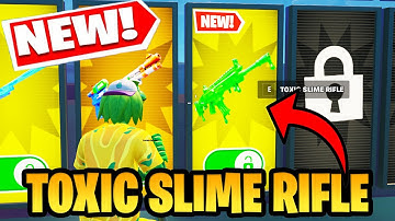 How To get NEW Toxic Slime Rifle in 1vs1 with every gun Fortnite