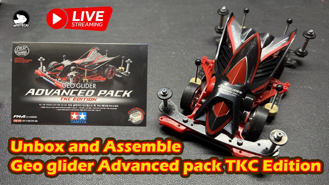 Unbox and Assemble Geo glider Advanced pack TKC Edition ITEM 92448
