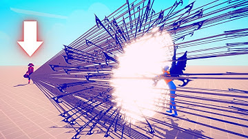 DEFLECT GOD vs GODS RANGED UNITS - Totally Accurate Battle Simulator