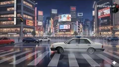 PixVerse V5 Image Text 360P Toyota Crown