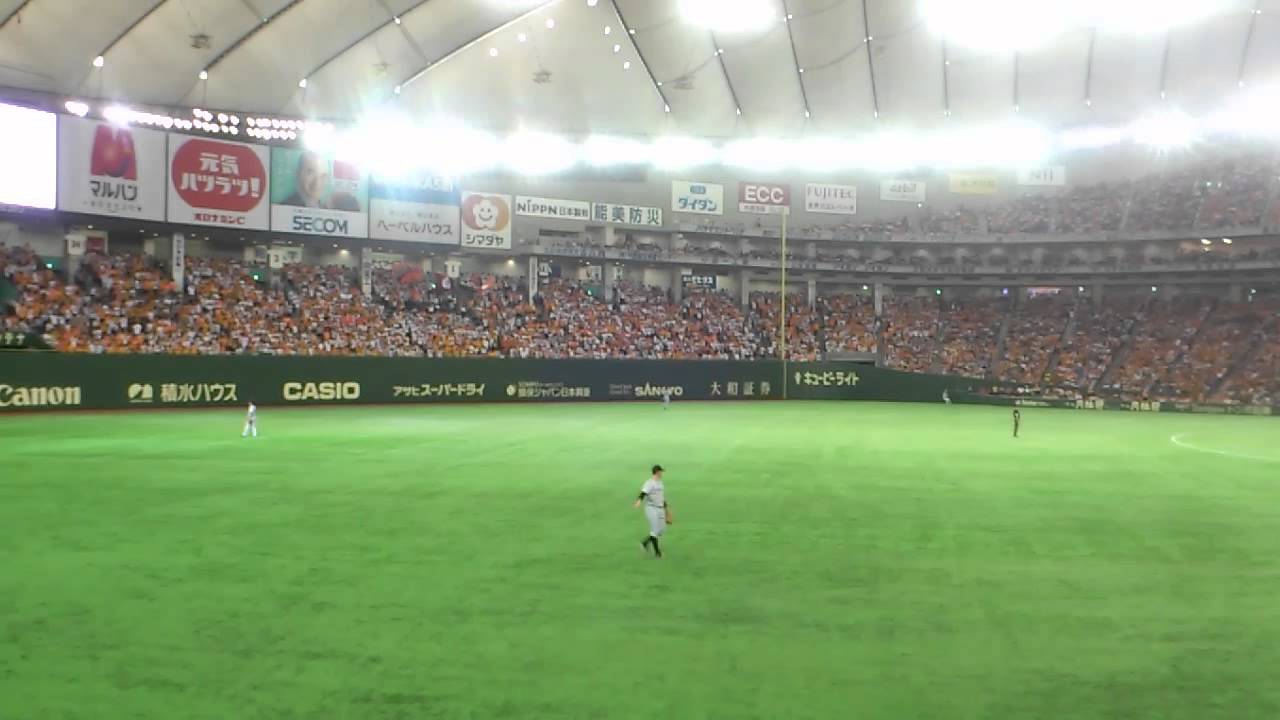 阪神 マートン選手のアウトカウント確認