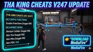 THE KING CHEATS v247-v248 |NEW HACK2026 |THE KING X APK MODMENU |HGCHATS HACK |FF INJECTOR🫥 screenshot 3