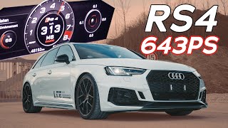 643PS Audi RS4 B9 - Upgrade Lader - LCE Performance