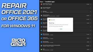 How to Repair Office 2021 or Office 365 in Windows 11 | Micro Center Tech Support screenshot 4