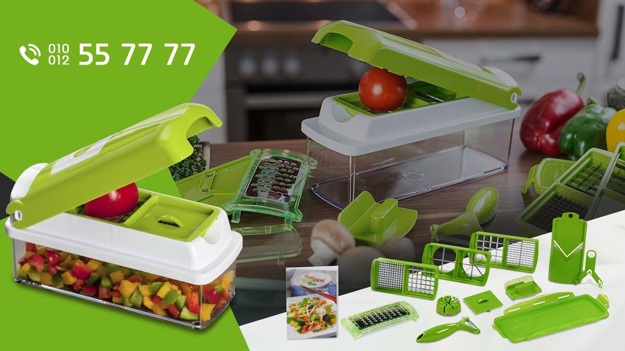 Manual Plastic & Stainless Steel Genuis Nicer Dicer Plus, For Home at Rs  349/piece in Surat