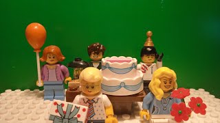 Thank you for 100 subscribers,friends! lego stop motion