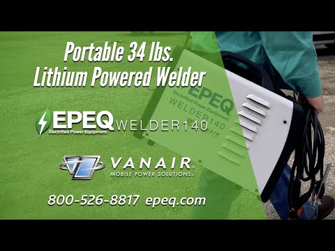 Vanair EPEQ WELDER140 Portable Cordless Welder Lithium Battery