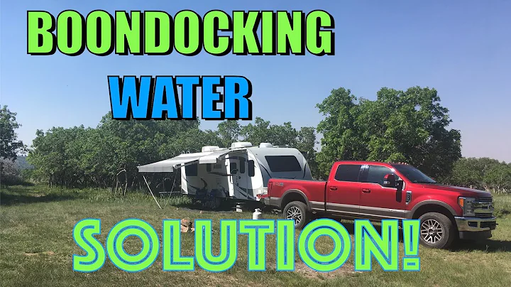 How WE Get Water Dry Camping