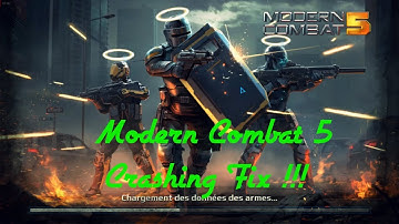 How to fix Modern combat 5 crashing at start up and play (PC) windows 10